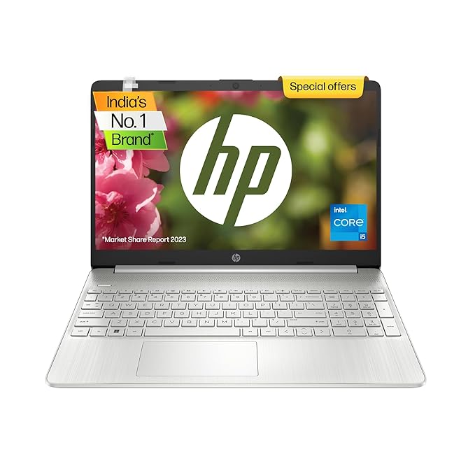 HP 15s, 12th Gen Intel Core i5 16GB RAM/512GB SSD 15.6-inch(39.6 cm)