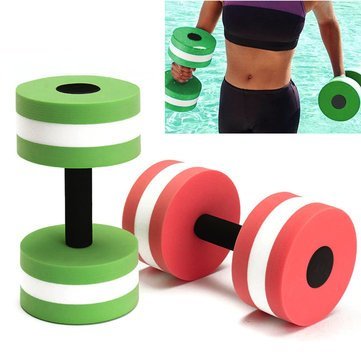 3NH® Water Dumbbell Eva Foam Fitness Sports Swimming Pool Exercise-1Pc, Green