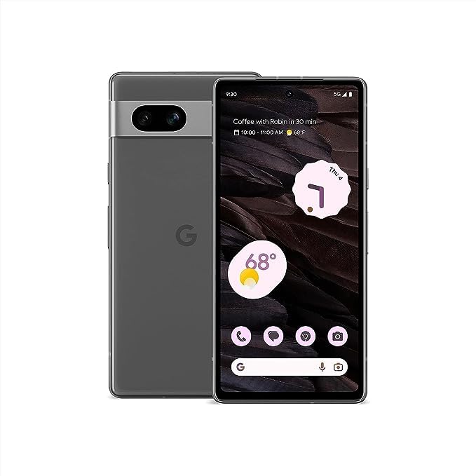 Google Pixel 7a 5G (Charcoal, 8GB RAM, 128GB Storage)